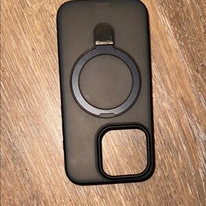 iPhone 15 Pro Case with Ring Holder Magnet and Stand